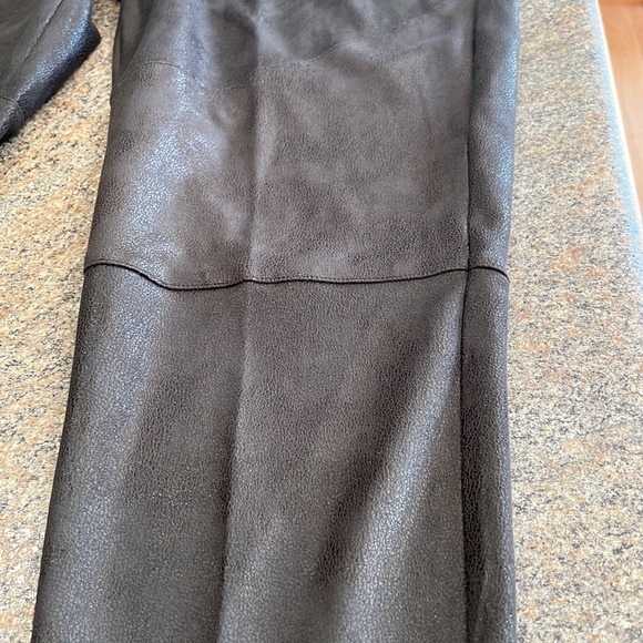 Seven7 Melissa McCarthy Faux leather pants size 3X - Picture 2 of 9